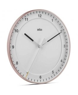 Braun BC 17 PW DCF Radio sieninis laikrodis pink/baltas