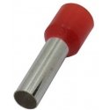 Hismart Pressed insulated tip for 16mm2/5AWG wire, copper, red, 100 pcs. Hismart Pressed insulated tip for 16mm2/5AWG wire, copper, red, 100 pcs.