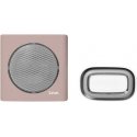 Orno EXTEL diBi Flash Soft wireless doorbell, battery, brown Orno EXTEL diBi Flash Soft wireless doorbell, battery, brown