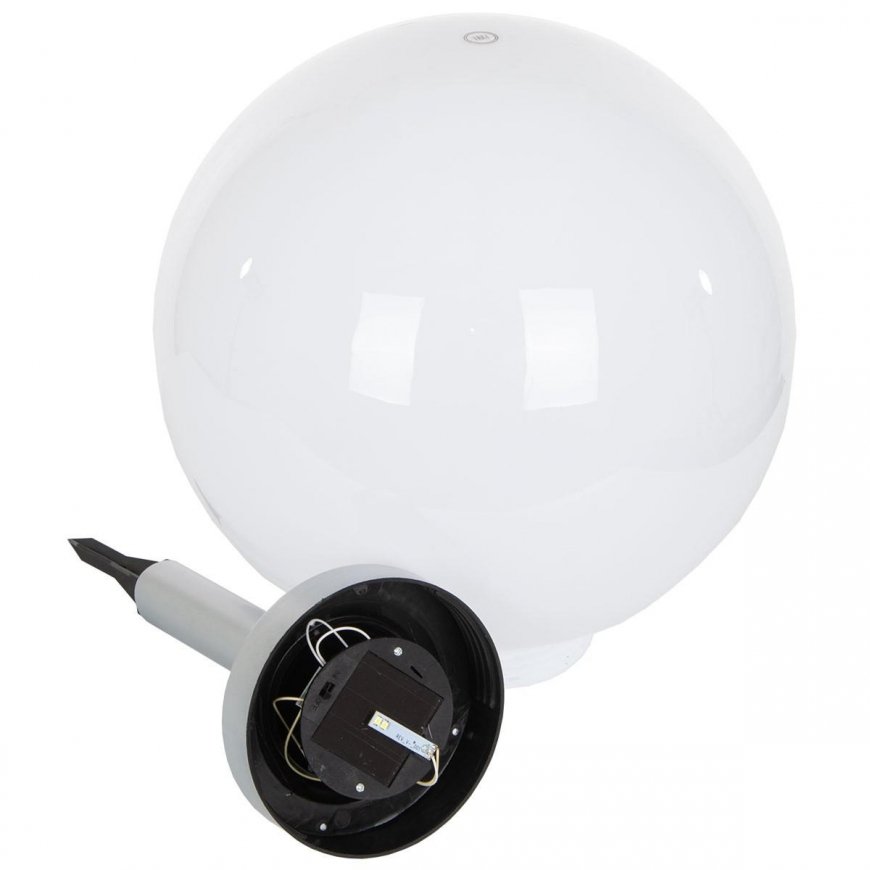 Saska Garden LAMPA SOLARNA KULA MLECZNA 30x62CM – 2