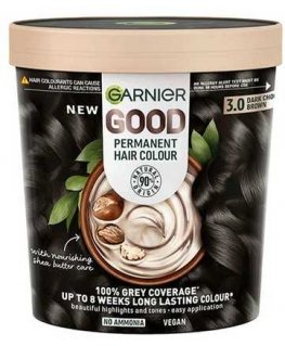 Garnier Good permanent 3,0 Tamsiai ruda - plaukų dažai
