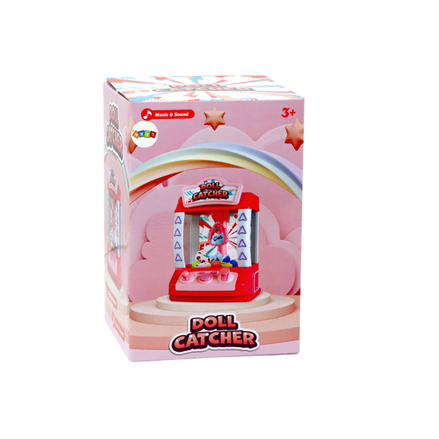 Lean Machine for Catching Dolls, Gadgets, Stuffed Animals, Balls, Rožinė – 4