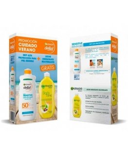sun protection Delial Leche F 50 400ml + Sensit Aft 100ml