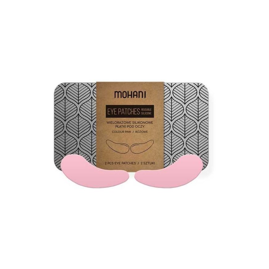 Mohani Reusable silicone eye patches Pink