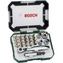 Bosch 26-piece accessory set with a screwdriver Bosch 26-piece accessory set with a screwdriver