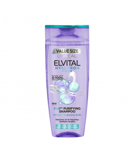 L'Oreal Elseve Hyaluron Pure valomasis šampūnas 400ml