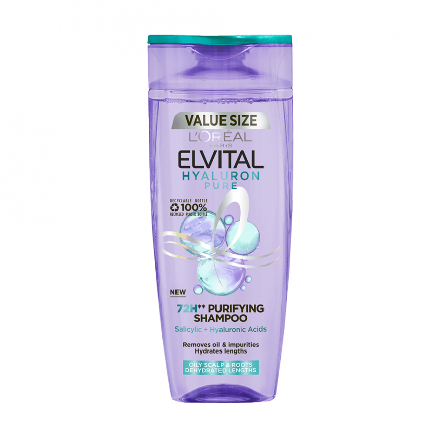 L`Oreal Elseve Hyaluron Pure cleansing shampoo