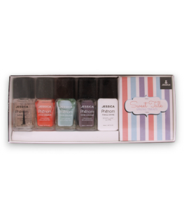 Sweet Talk Set Jessica: Phenom Vivid Colour, Nagų lakas, PHEN-079, U Had Me At Hello, 14 ml + Phenom Vivid Colour, Nagų lakas, P