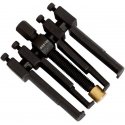 Set of wiper pullers, 4 parts, min 5mm max 47mm, Bahco