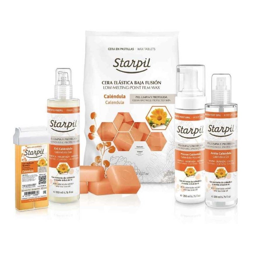 Gel before depilation Starpil Refreshing Moisturizing Gel, with calendula, 200 ml – 2