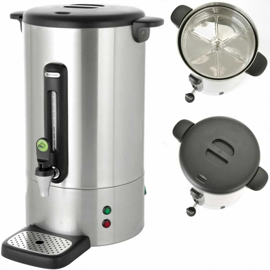 Coffee maker with non-drip steel tap Concept Line 13 l - Hendi 211441