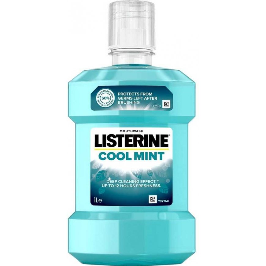 Listerine Cool Mint mouthwash 1000ml