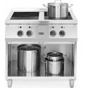 Electric induction cooker, 4 burners, free standing 400 V 17000 W - Hendi 237687