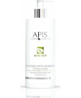 APIS Acne-Stop Cleansing Antibacterial tonic cleansing antibacterial tonic with green tea 500ml
