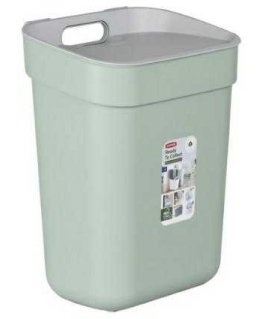 Curver / Keter CURVER WASTE BIN 10L / GREEN / LIGHT GRAY