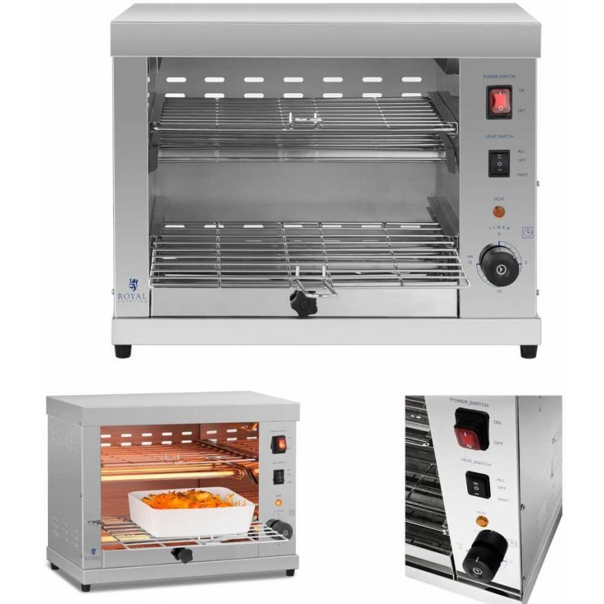 Royal Catering dvigubas skrudintuvas 3250W – 2