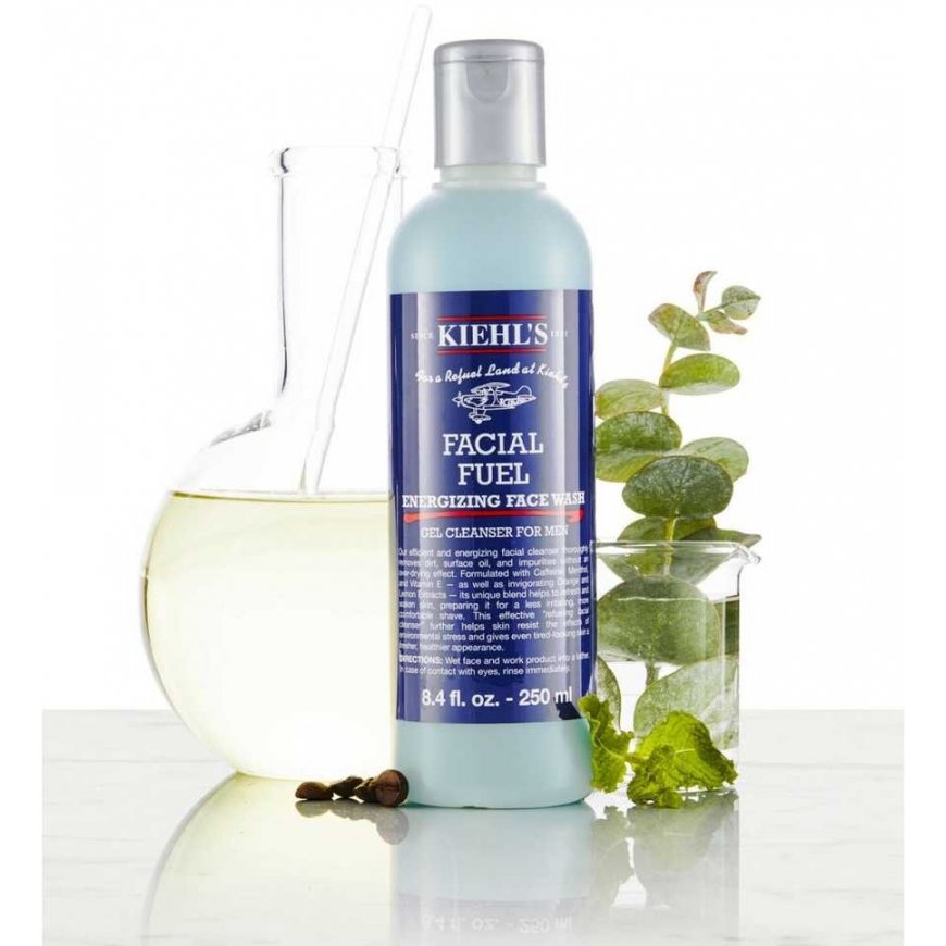 Kiehl´s Kiehl's Men Facial Fuel Energizing Face Wash gaivinantis veido prausiklis vyrams, 250 ml