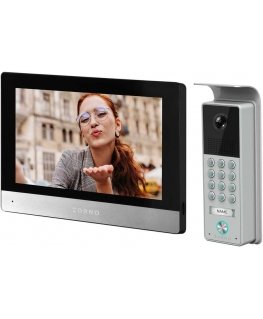 Orno CERES Full HD, vienos šeimos vaizdo domofono rinkinys, 4 laidų, 8 colių jutiklinis ekranas, Full HD, šifravimas