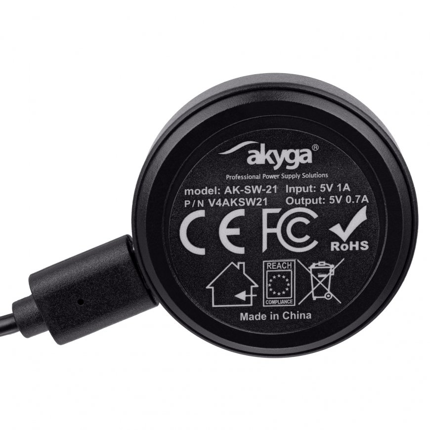 Akyga AK-SW-21 mobile device charger Smartwatch Black USB Indoor – 3