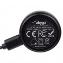 Akyga AK-SW-21 mobiilseadme laadija Nutikell Must USB Hoonesisene Akyga AK-SW-21 mobiilseadme laadija Nutikell Must USB Hoonesisene