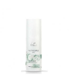 Nenuskalaujamas balzamas garbanotiems plaukams Wella Nutricurls Curlixir Balm 150ml