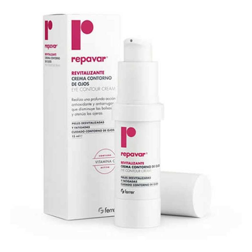 Repavar Revitalizing Active Eye Contour kreminis 15ml – 2
