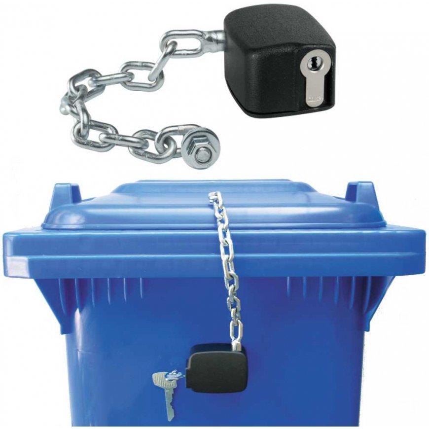 Gsg24 Chain lock for garbage container