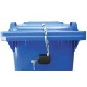 Gsg24 Chain lock for garbage container buckets 80L - 1100L Gsg24 Chain lock for garbage container buckets 80L - 1100L