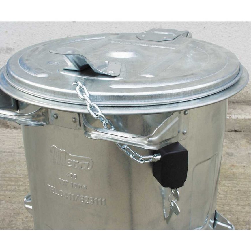 Gsg24 Chain lock for garbage container buckets 80L - 1100L – 5