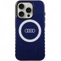 Audi IML Big Logo MagSafe Case iPhone 15 Pro 6.1" niebieski|navy Audi IML Big Logo MagSafe Case iPhone 15 Pro 6.1" niebieski|navy