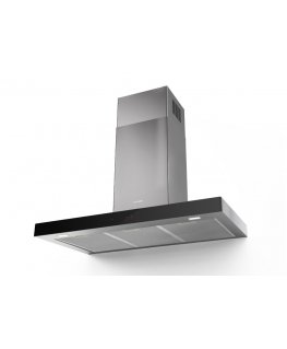 FABER S.p.A. Stilo Glass Smart A90 Tvirtinamas prie sienos Nerūdijančiojo plieno 690 m³/h B