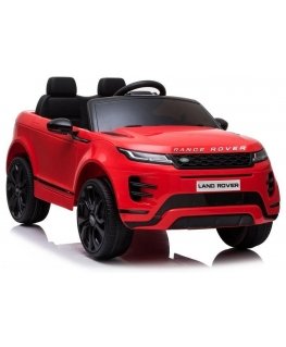 Lean Cars Dvivietis elektromobilis vaikams Range Rover Evoque, raudonas