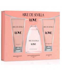 Aire Sevilla Instituto Español Aire De Sevilla Love EDT Purškiklis 150ml Set 3pzas