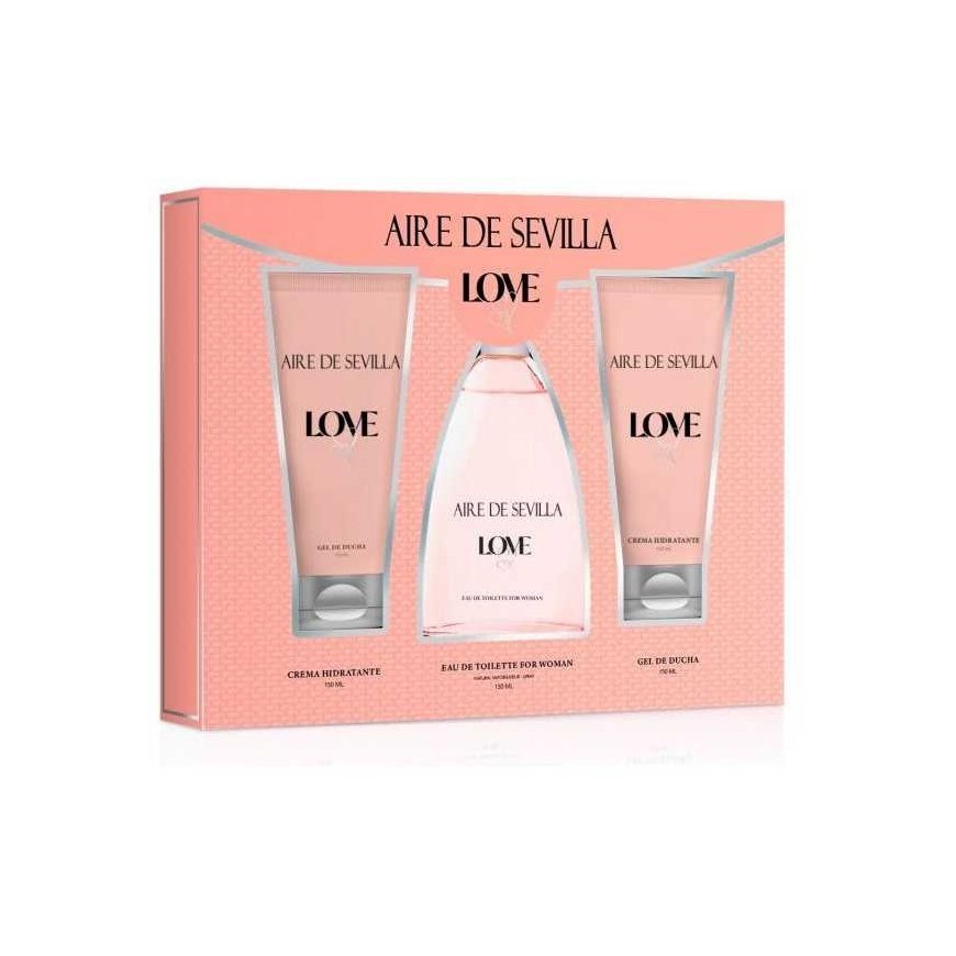 Aire Sevilla Instituto Español Aire De Sevilla Love EDT Purškiklis 150ml Set 3pzas – 3