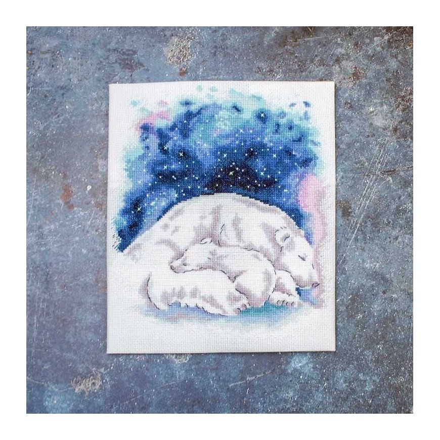luca S Counted cross stitch kit "Mother's love" 21x24cm SLETIL8816 – 3