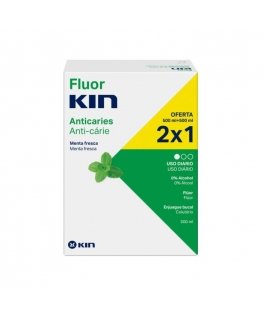 Kin Fluorkin mouthwash 2x500ml