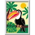 Ravensburger Paint by Numbers Toucan džiunglėse Ravensburger Paint by Numbers Toucan džiunglėse