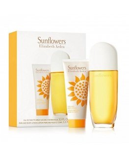 Elizabeth Arden Sunflowers Eau De Toilette Spray 100ml Set 2 Pieces 2017