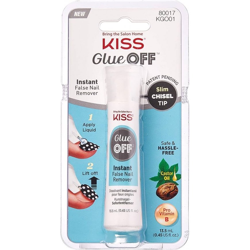 Kiss My Face Glue Off False Nail Remover – 2