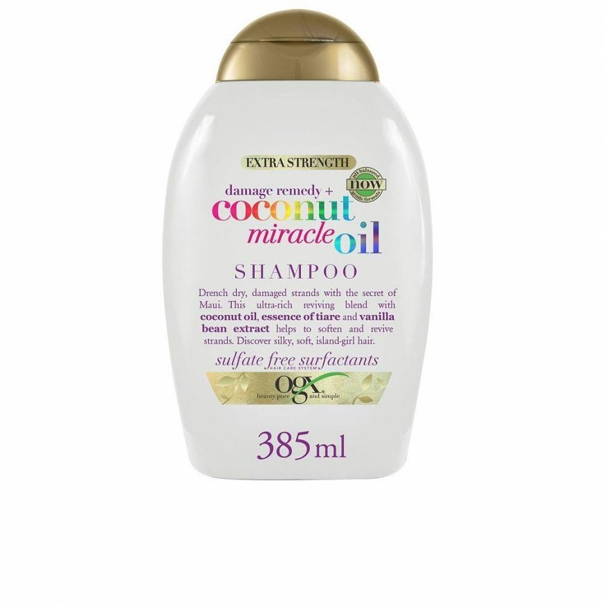 Ogx Coconut Miracle Oil plaukų šampūnas 385ml – 4