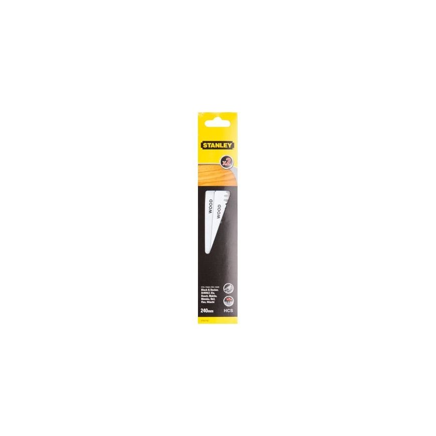 Stanley STA21182-XJ finierzāģis/zobenzāģa asmens Augsta oglekļa