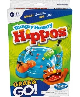 Hasbro Grab&Go Travel Game Hungry Hippos
