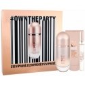 Carolina Herrera 212 VIP Rosé EDP rinkinys moterims (EDP 80 ml + Losjonas kūnui 100 ml + EDP 10 ml)