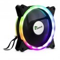Inter-Tech RS-041 RGB Корпус компьютера Вентилятор 12 cm Черный