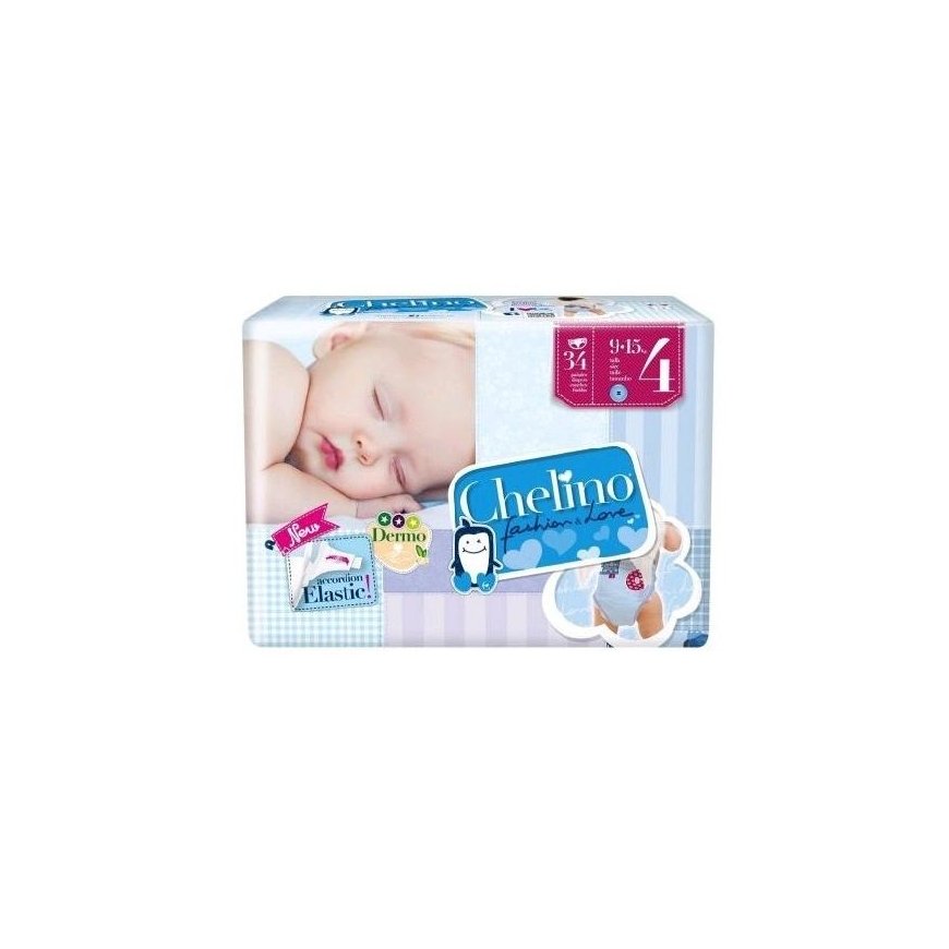 Chelino Fashion&Love diapers T-4 34 pcs