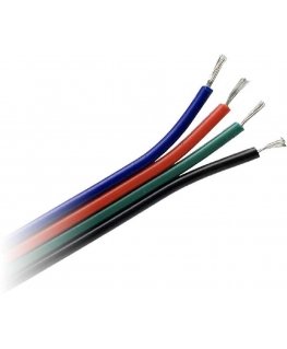 Orno Cable for RGB LED strips, 4x0.35mm2, 25m