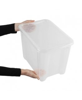Curver / Keter CURVER POJEMNIK Z PRZYKRYWKA 20L /TRANSPARENTNY
