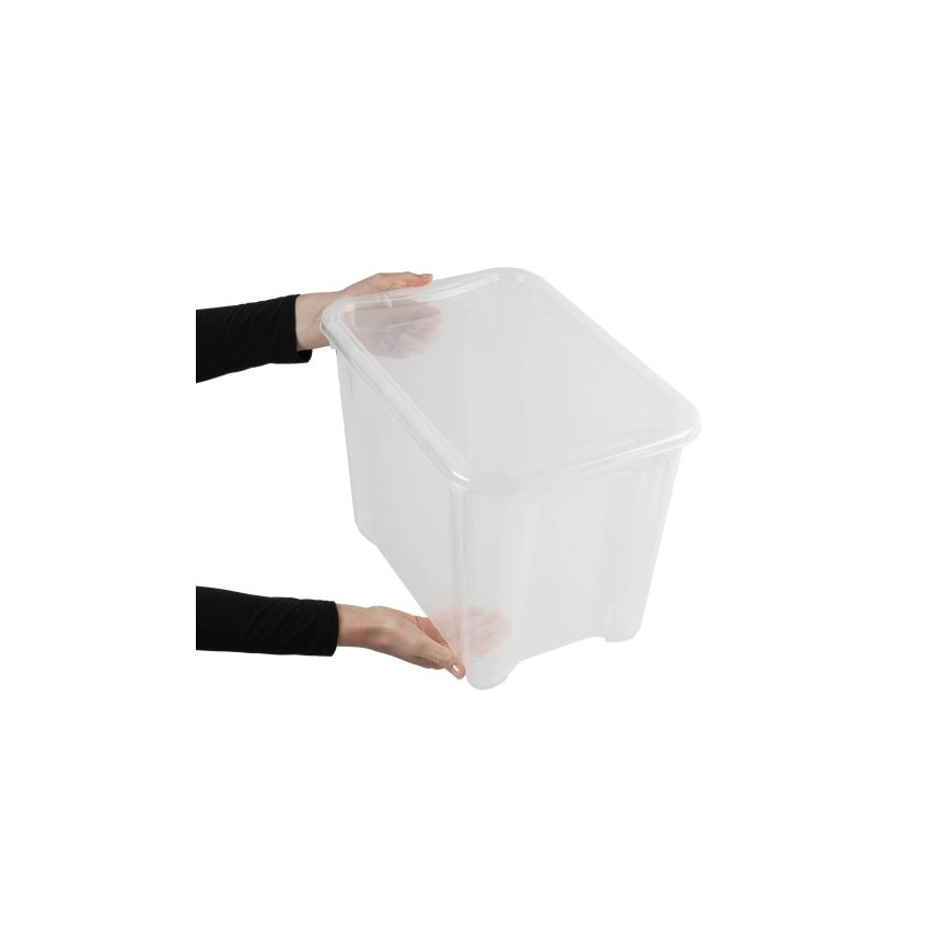 Curver / Keter CURVER POJEMNIK Z PRZYKRYWKA 20L /TRANSPARENTNY