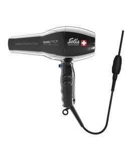 Hair dryer Solis Swiss Perfection 360 ionic Pro black