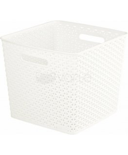 Curver / Keter CURVER SQUARE BASKET 25L / CREAM